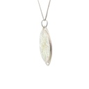 Large Sterling Silver Goroka Basket Pendant