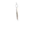 Large Silver Star Goroka Basket Pendant