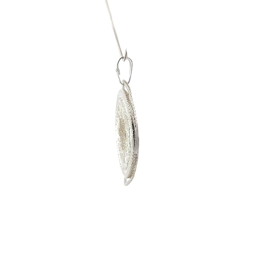 Large Sun Pattern Goroka Basket Pendant