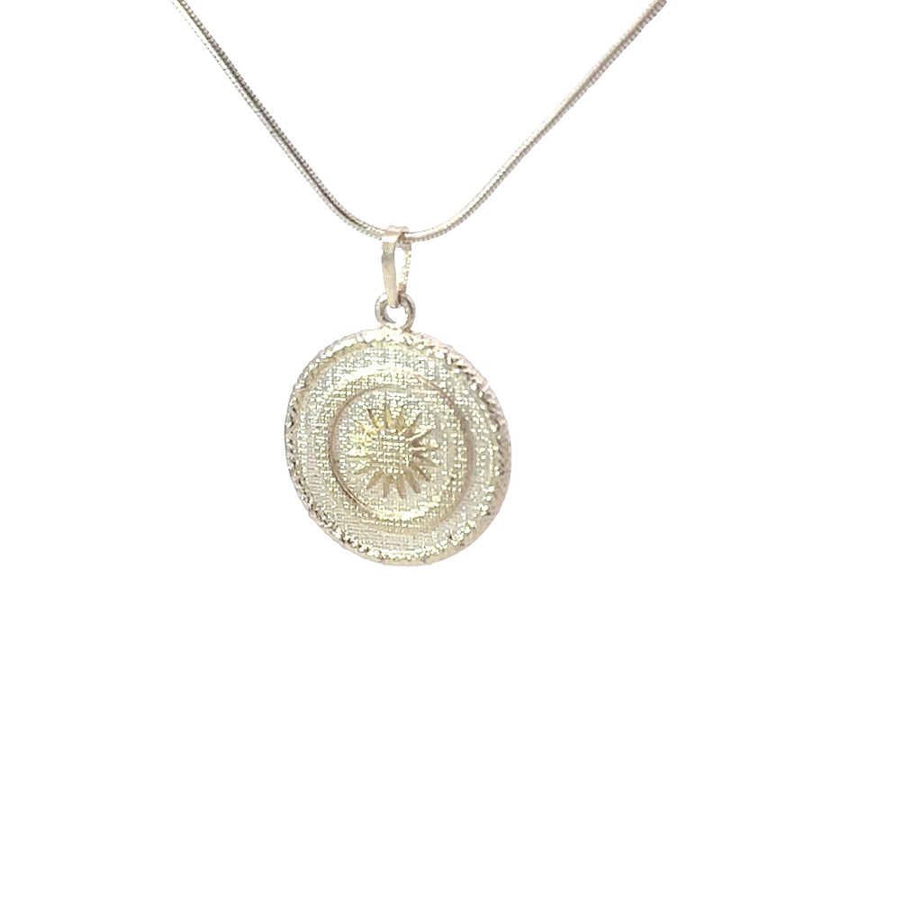 Small Two Star Goroka Basket Pendant
