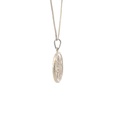 Small 8 Star Pattern Goroka Basket Pendant