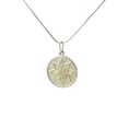 Small 8 Star Pattern Goroka Basket Pendant