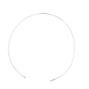 Thin Round Sterling Silver Choker