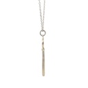 Sterling Silver Chain With Key Pendant