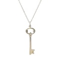 Sterling Silver Chain With Key Pendant