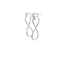 Sterling Silver Infinity Hoop Earrings
