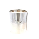 Sterling Silver Flat Plain Cuff