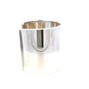 Sterling Silver Flat Plain Cuff