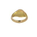 Signet Ring In 18K Yellow Gold