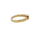 Diamond Ring In 18K Yellow Gold