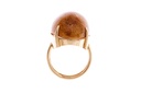 Rutilated Quartz Ring In 18k Yellow Gold
