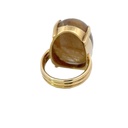 Rutilated Quartz Ring In 18k Yellow Gold