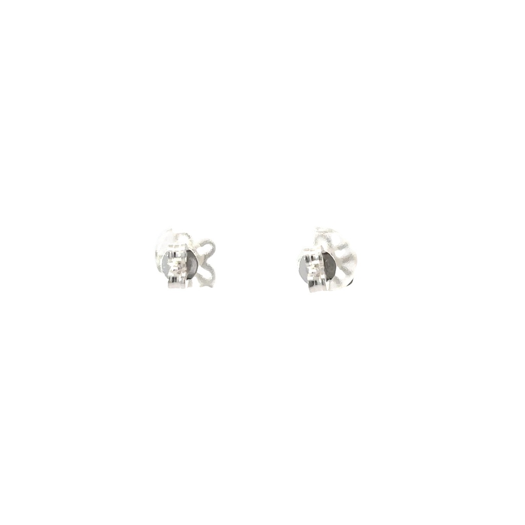 Children Sterling Silver Small Flower Shaped Stud Earrings