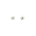 Children Sterling Silver Small Flower Shaped Stud Earrings