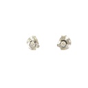 Children Sterling Silver Rainbow Enamel Fish Stud Earrings