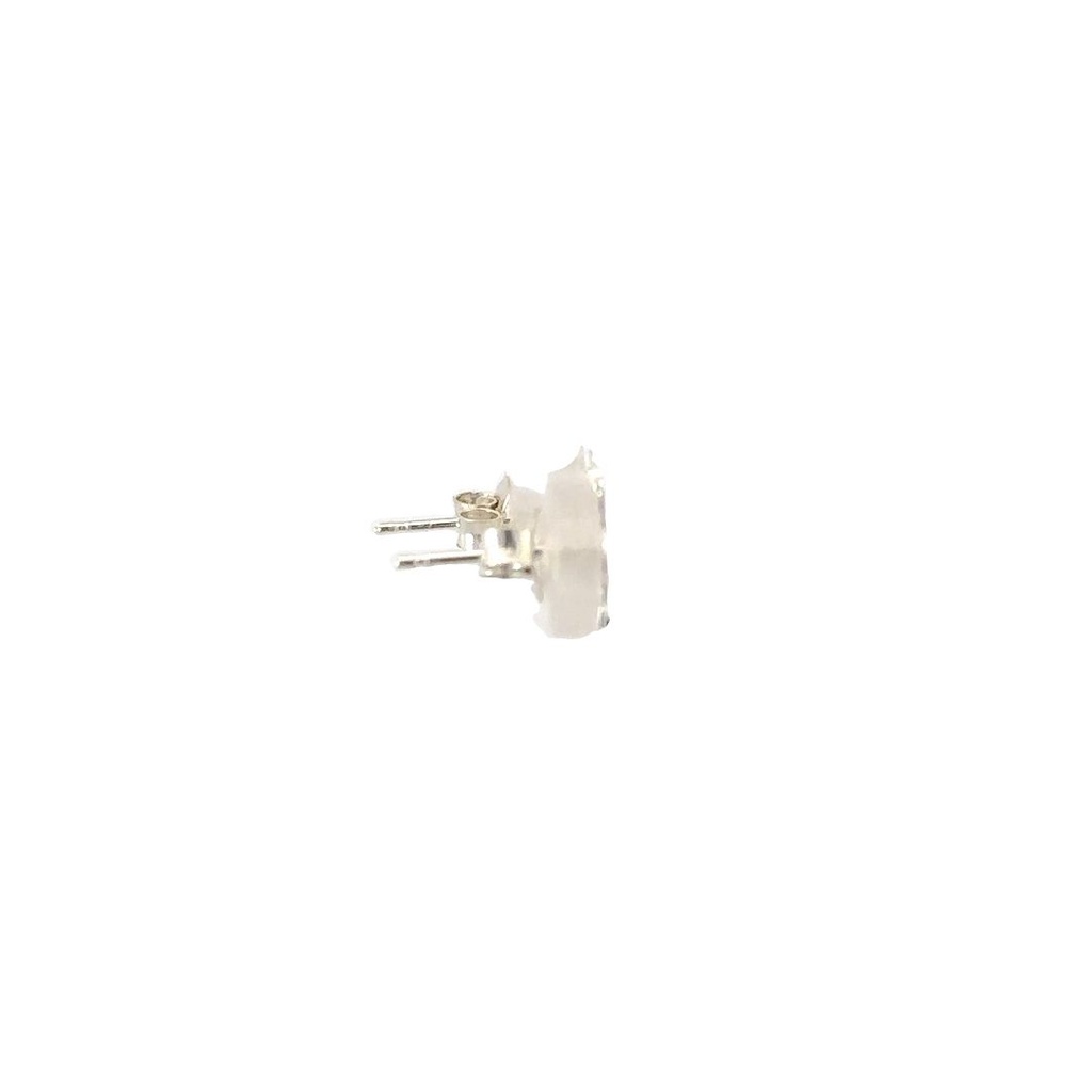 Children Sterling Silver Yellow & Pink Unicorn Stud Earrings