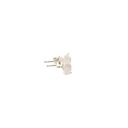 Children Sterling Silver Yellow & Pink Unicorn Stud Earrings