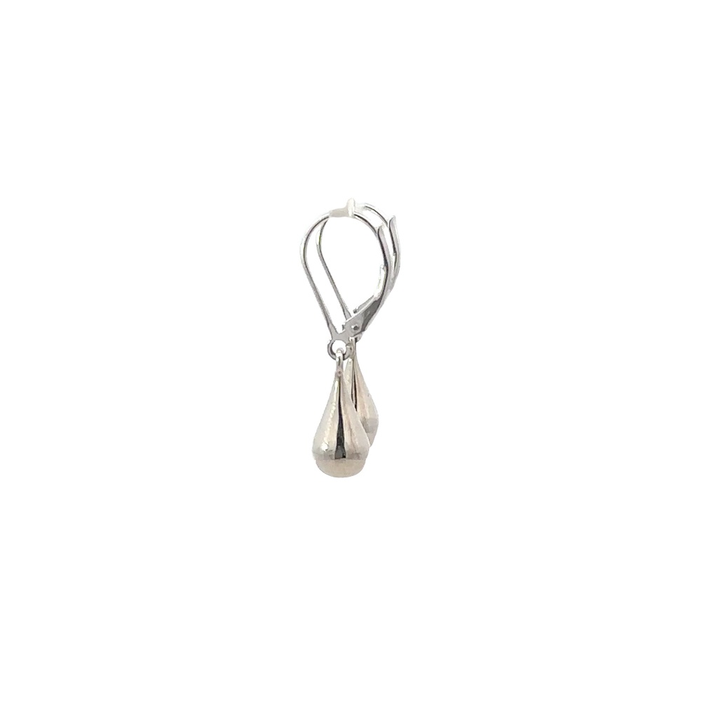 Sterling Silver Drop Hoops