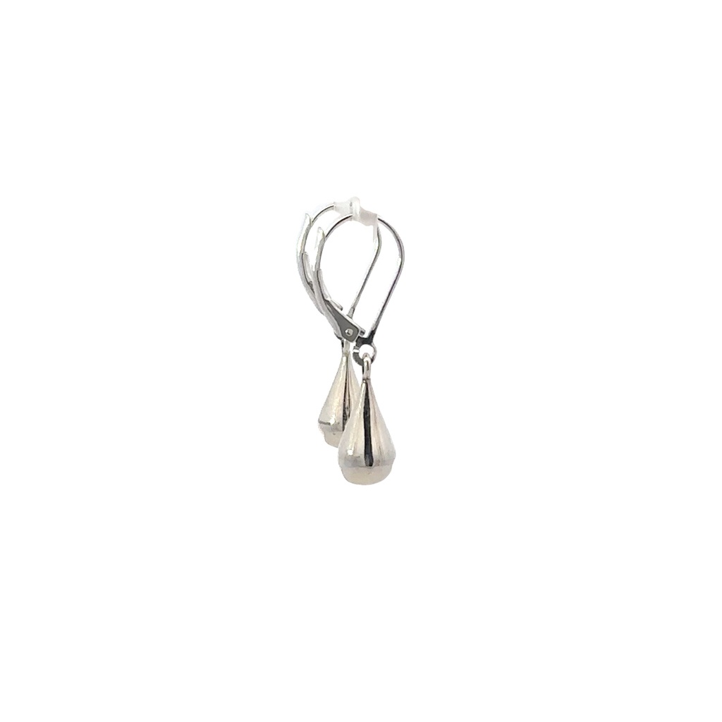 Sterling Silver Drop Hoops