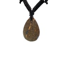Australian Boulder Opal on Black Cord