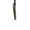 Natural Boulder Opal on Macramé Black Cord