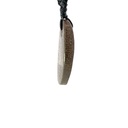 Natural Boulder Opal on Macramé Black Cord