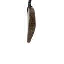 Natural Boulder Opal Pendant on Black Cord