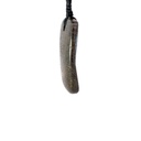 Natural Boulder Opal Pendant on Black Cord