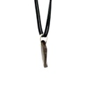Sterling Silver Boulder Opal Pendant on Leather