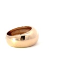 9ct Rose Gold 12mm Domed Ring