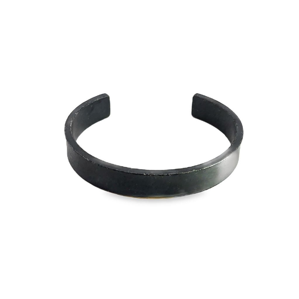 Men's Gunmetal Steel Cuff