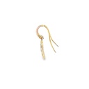 Gold Earrings | 9K Cut Out Design