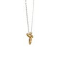 Petals Silver Necklace | "Cousins" With Linked Circles