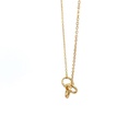 Petals Silver Necklace "Mother & Daughter & Son" With Linked Circles