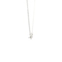 Petals Silver Necklace With Linked Circles "Mother & Sons"