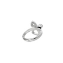 Sterling Silver Ring with Sapphire