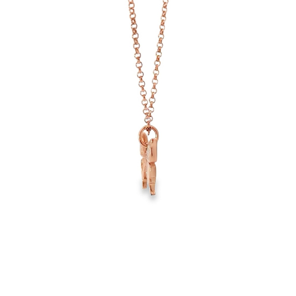 Ulysses Butterfly Pendant In 9K Rose Gold (copy)