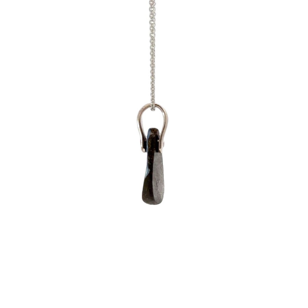 Sterling Silver Boulder Opal Pendant