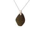 Australian Boulder Opal Pendant with Silver