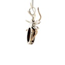 Australian Boulder Opal Spider Pendant in Silver