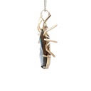 Sterling Silver Boulder Opal Spider Pendant