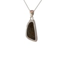 Boulder Opal Pendant in Sterling Silver