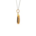 Australian Boulder Opal Pendant in Gold Plate