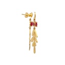 Earrings | Dangling Leaf Design
