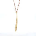 Necklace | Lotus Flower with Mixed Stones