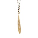 Necklace | Lotus Flower with Mixed Stones
