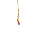 Necklace | Lotus Flower with Mixed Stones
