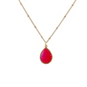 Necklace | Lotus Flower with Mixed Stones