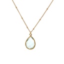Necklace | Lotus Flower with Mixed Stones