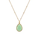 Necklace | Lotus Flower with Mixed Stones
